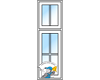 Vinduestype 1 Fag 6 Ruder
